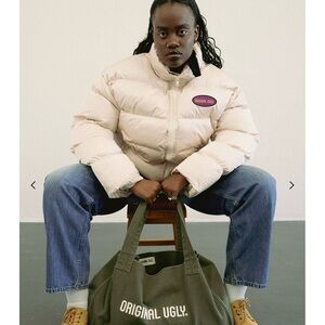 Original Ugly brand Army Green Tote Bag